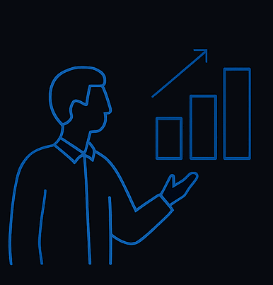 Impact metrics visualization